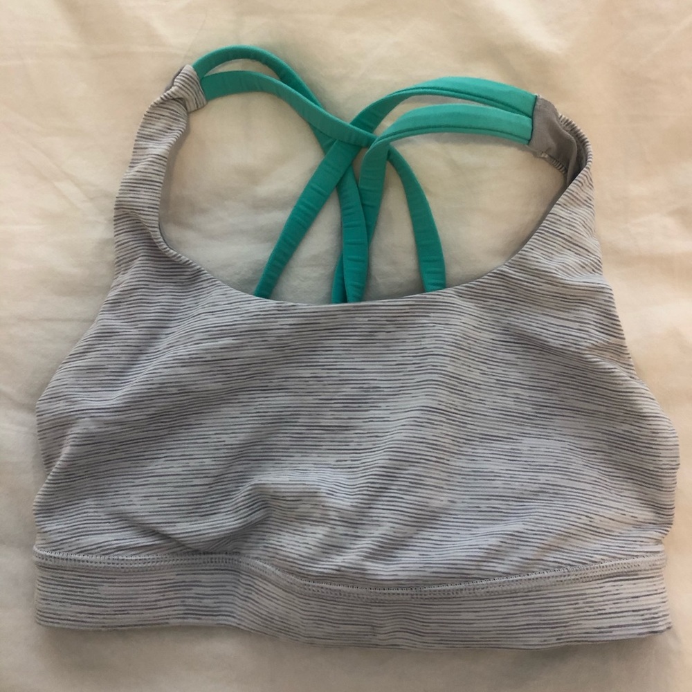 lulu size 4 “energy bra”
